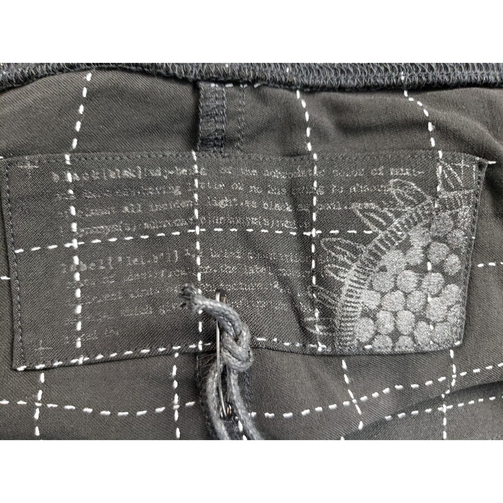 Rundholz Black Label Pants Balloon Cropped Black and White Check Grid XL NWT - Picture 11 of 14